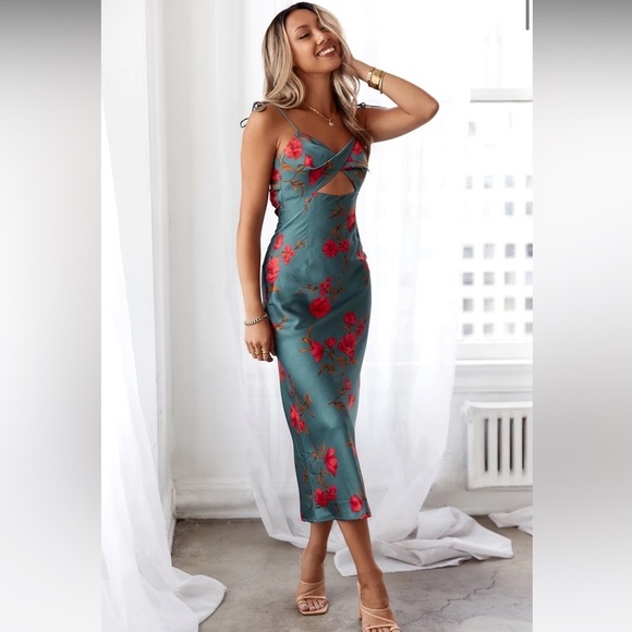 Hello Molly Fool Me Once Dress NWT XS S M. VIRAL tik tok - Picture 2 of 10